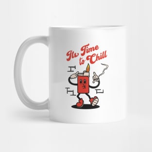 vintage lighter cartoon mascot Mug